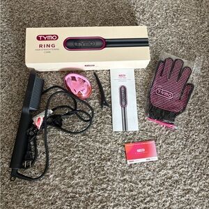 TYMO Hair Straightening Comb with Accessories